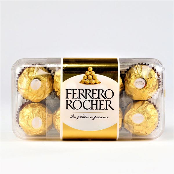 Veera & Sandalwood Beads Set of 2 Rakhis With Ferrero Rocher