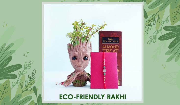 Rakhi with Plants